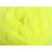 Merino Sliver - Fluro Yellow - 100 grams