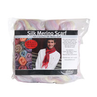 Silk Merino Scarf Kit - Sorbet