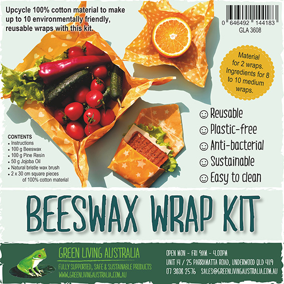 Beeswax Wrap Reusable Natural Food Grade Preservative Cloth