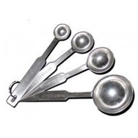 Measuring Spoon 4 Piece Set - Stainless Steel